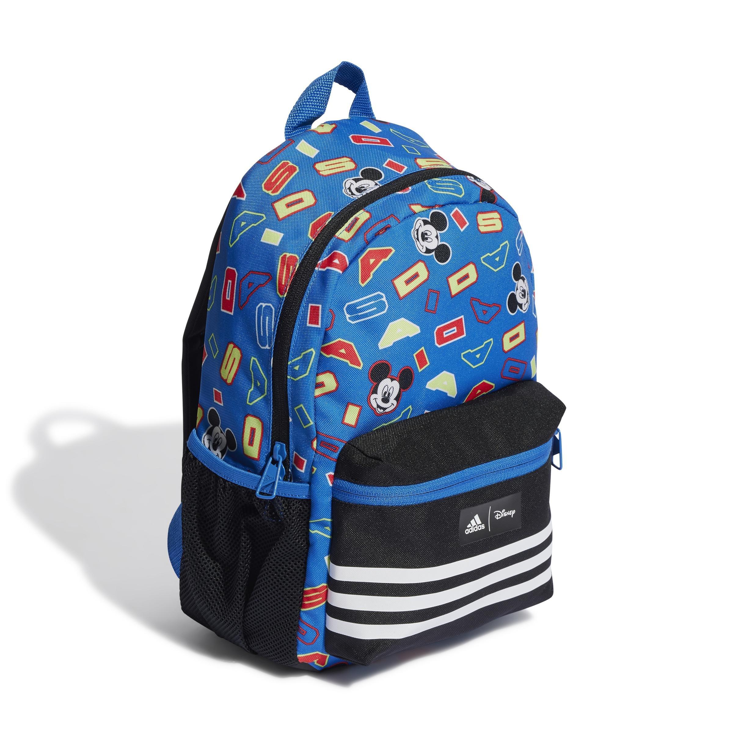 Unisex Kids Disney Mickey Mouse Backpack, Blue, , large image number 2