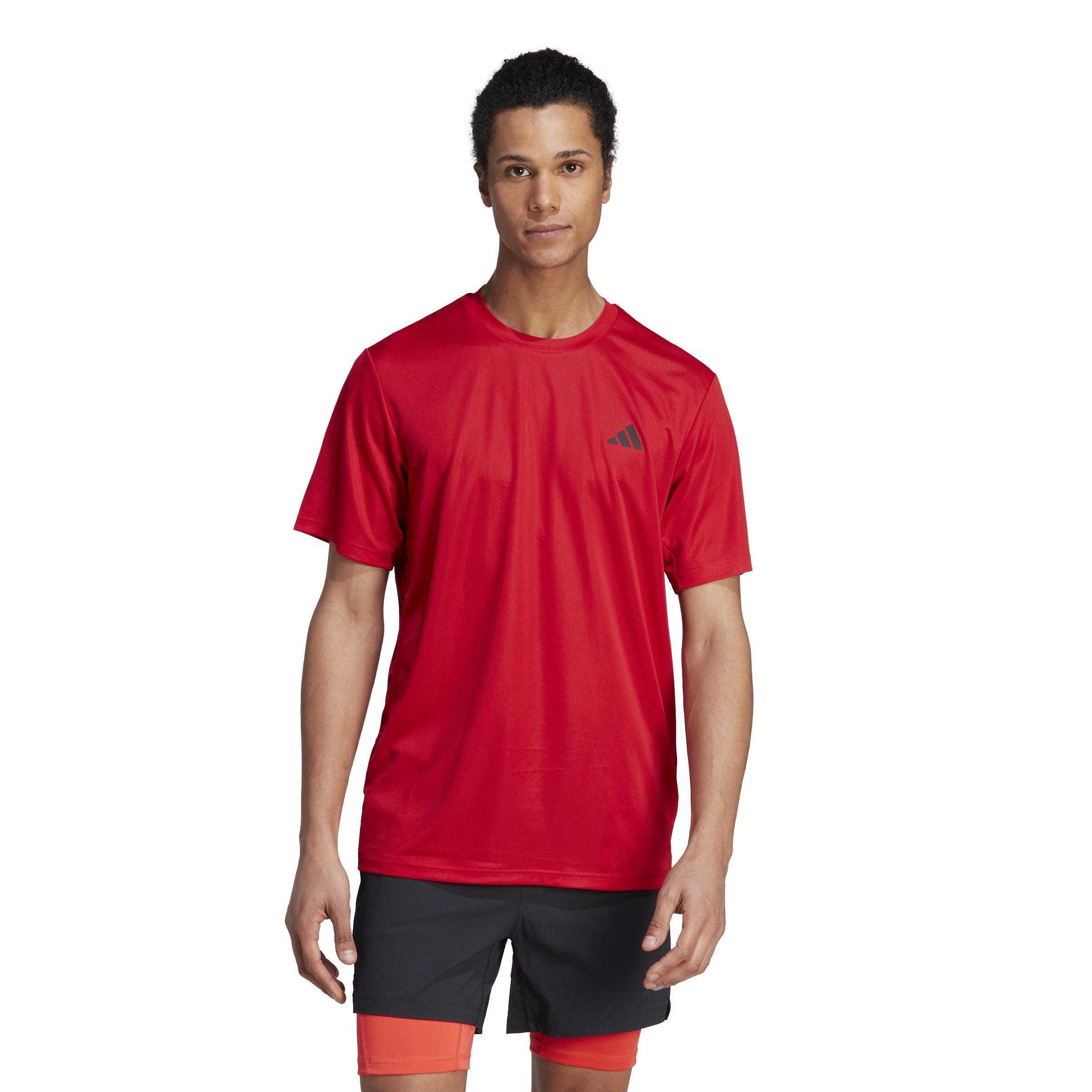 Train Essentials Training T-Shirt, Red, A701_ONE, large image number 8