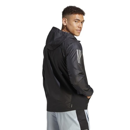 Men Own The Run Jacket, Black, A701_ONE, large image number 3