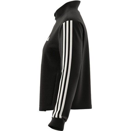 Women Aeroready Train Essentials 3-Stripes Track Top, Black, A701_ONE, large image number 13
