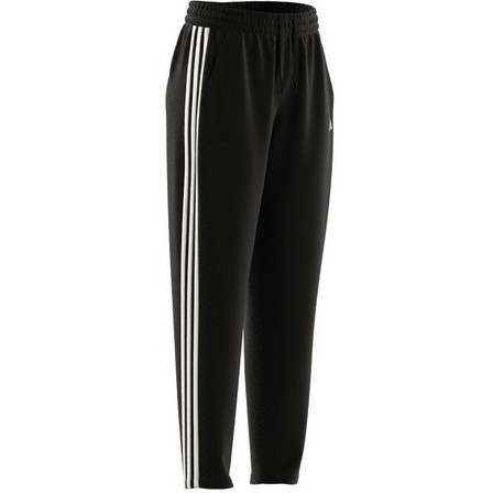 Women Aeroready Train Essentials 3-Stripes Joggers, Black, A701_ONE, large image number 7