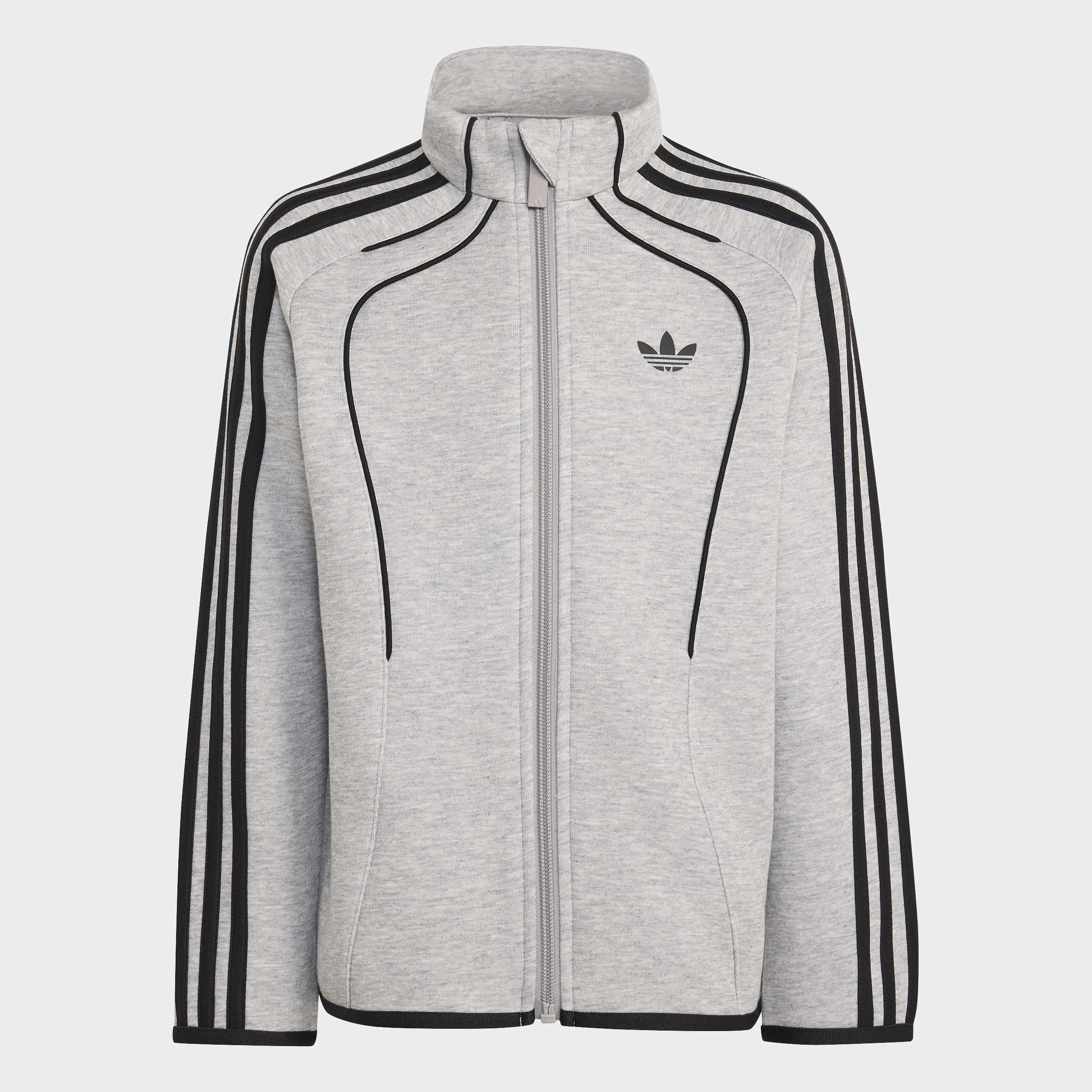 Kids Unisex Tracksuit, Grey, A701_ONE, large image number 8