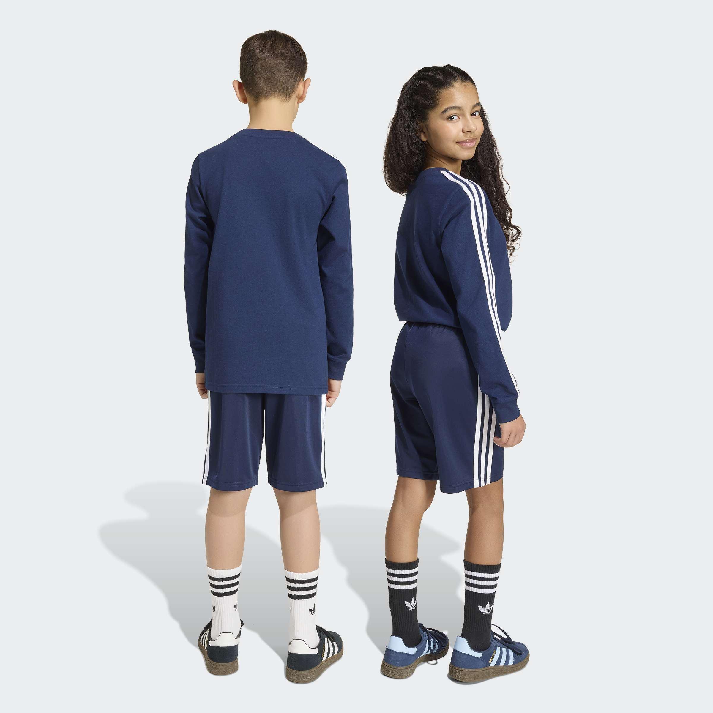 Kids Unisex Firebird Shorts, Blue, A701_ONE, large image number 2