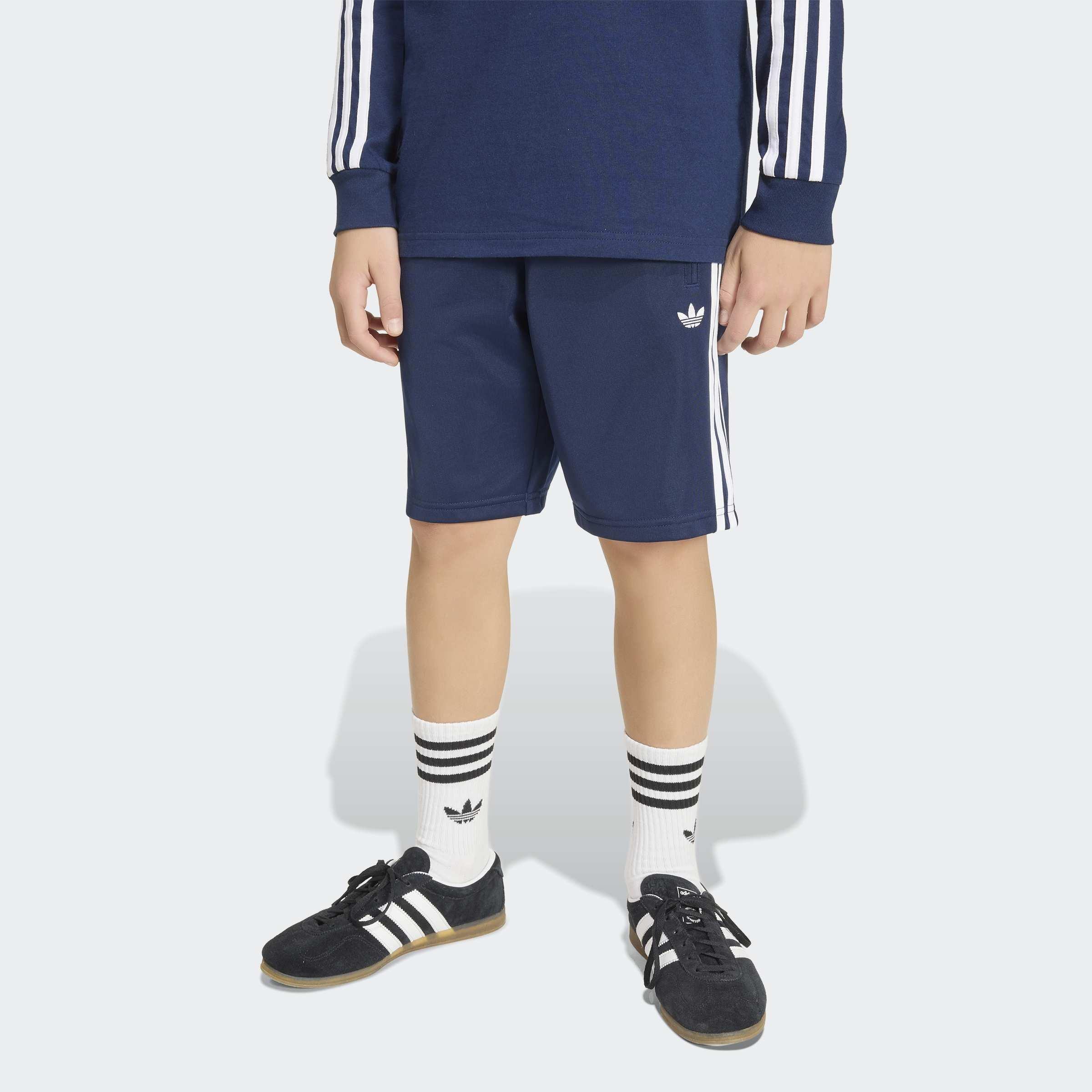 Kids Unisex Firebird Shorts, Blue, A701_ONE, large image number 5