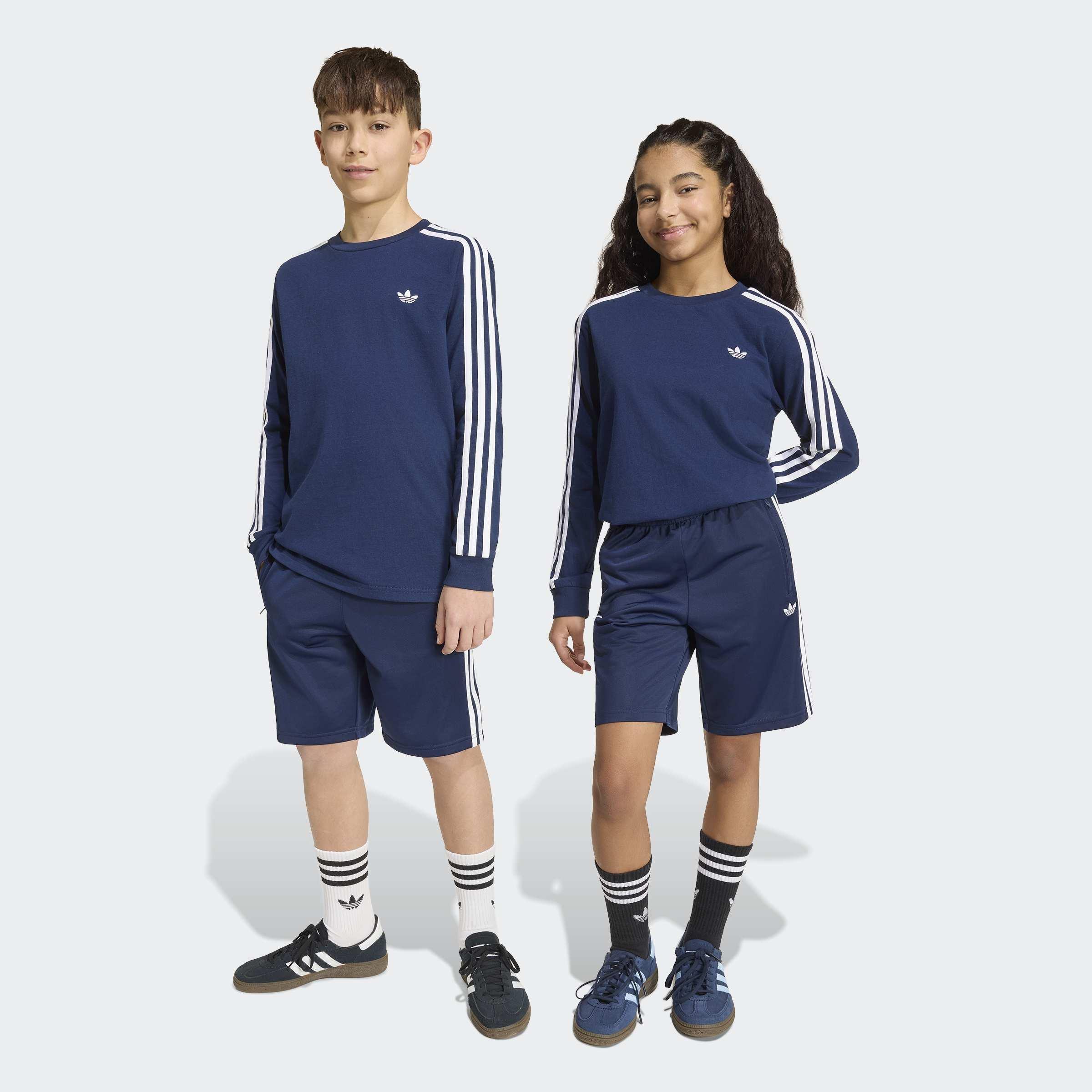 Kids Unisex Firebird Shorts, Blue, A701_ONE, large image number 7