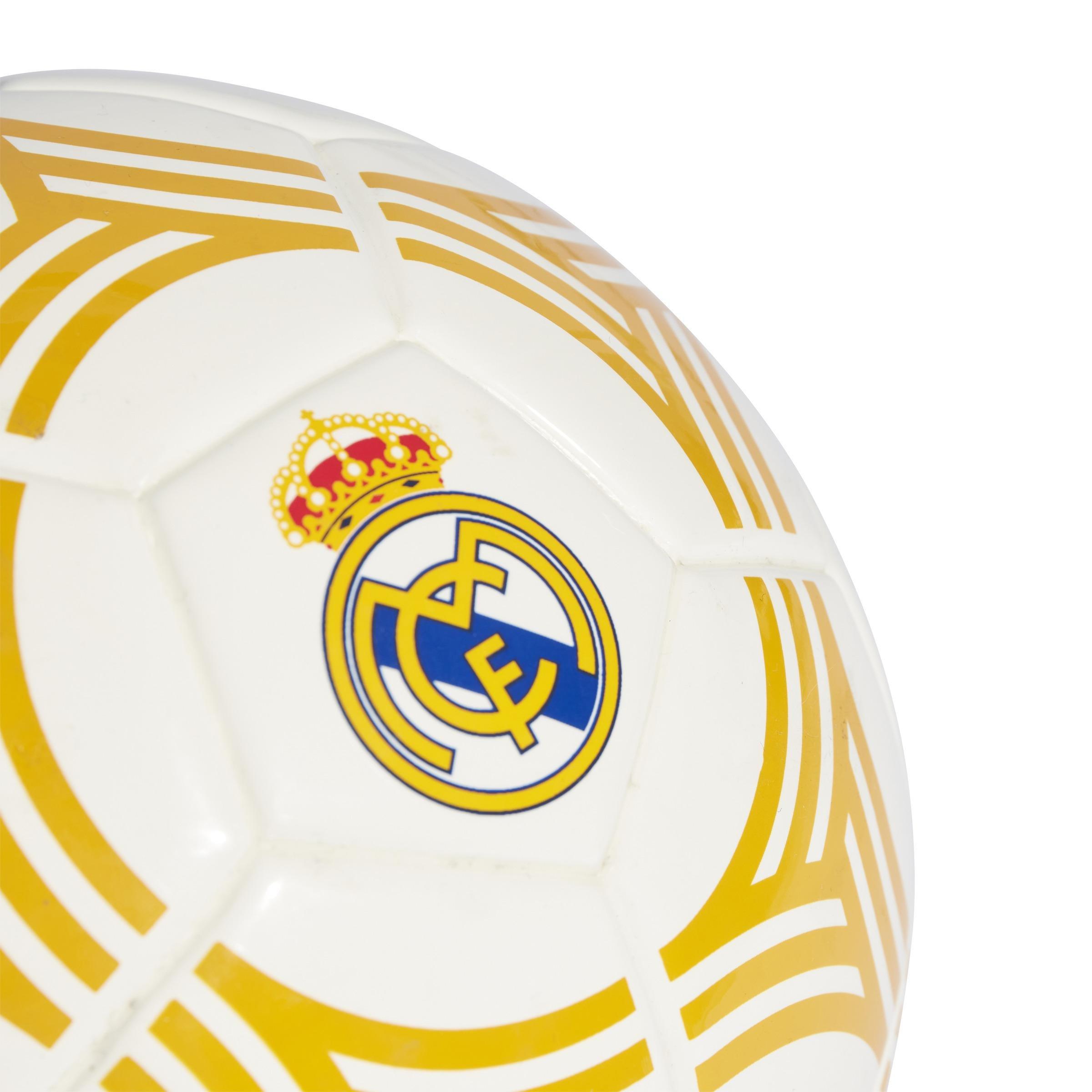 Unisex Real Madrid Home Mini Football, White, , large image number 1