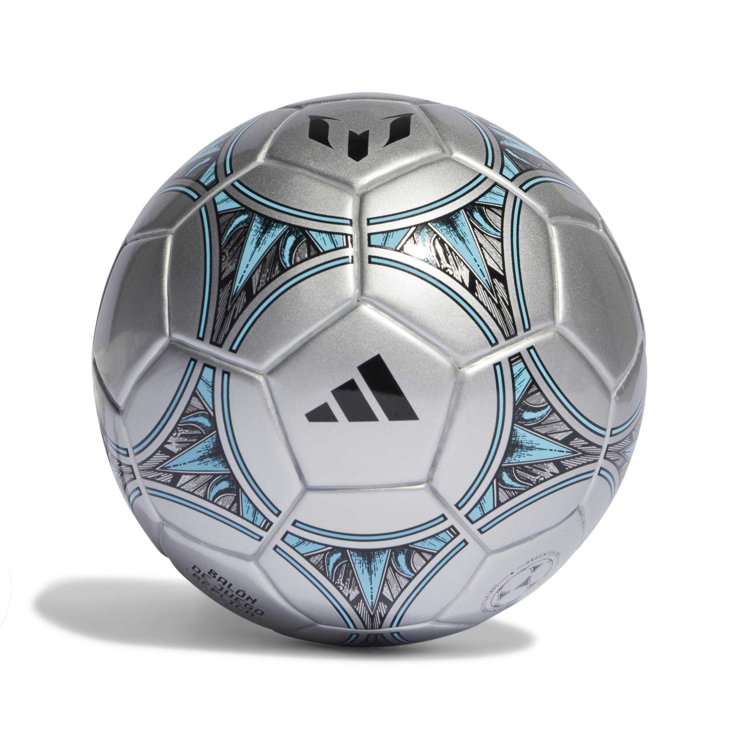 Unisex Messi Mini Football, Silver, , large image number 0