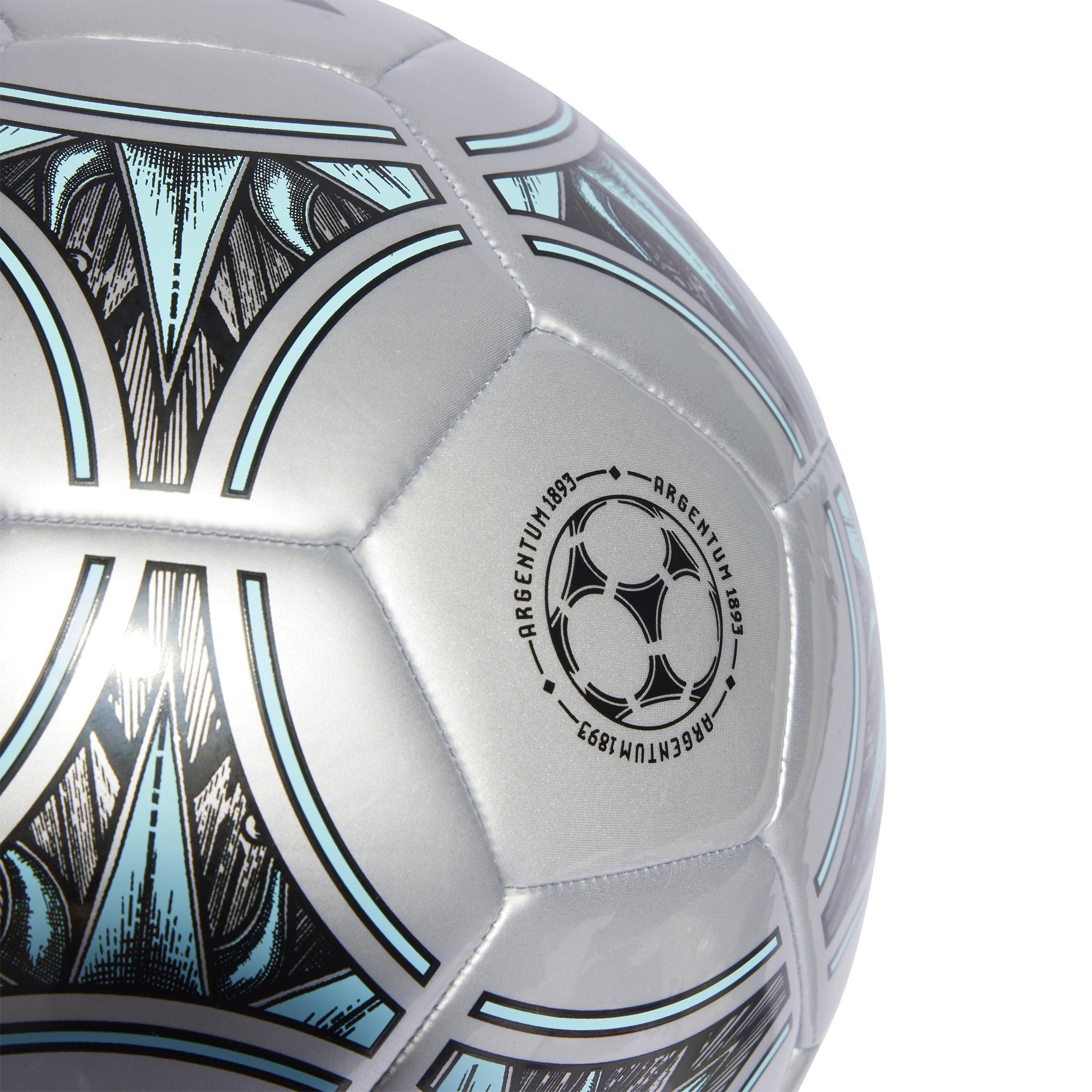 Unisex Messi Club Football, Silver, , large image number 2