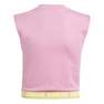 Kids Girls Dance Tank Top, Pink, A701_ONE, thumbnail image number 2