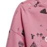 Kids Unisex Brand Love Crew Sweatshirt Set, Pink, A701_ONE, thumbnail image number 4