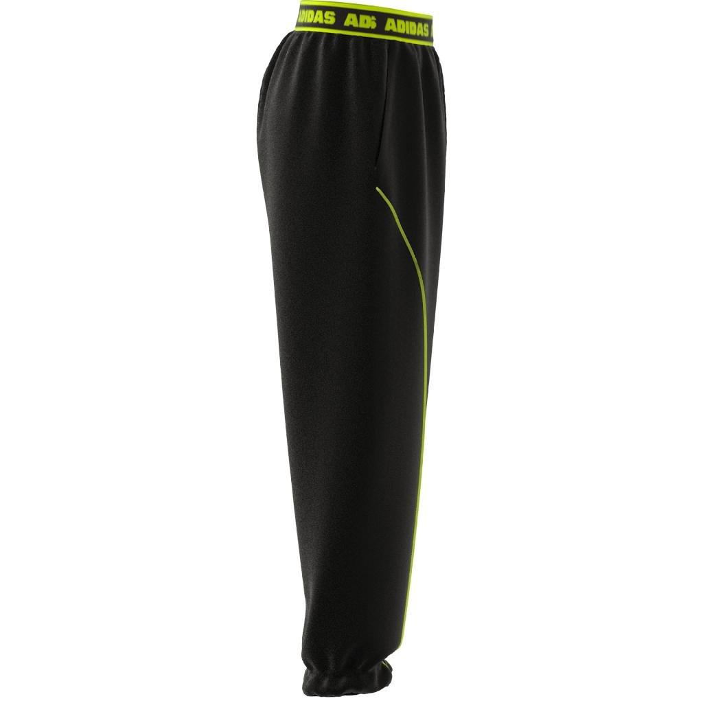 Kids Unisex Dance Knit Joggers, Black, A701_ONE, large image number 10