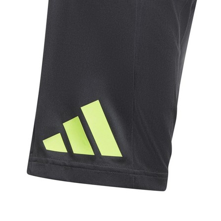 Kids Unisex Train Essentials Aeroready Shorts, Black, A701_ONE, large image number 4
