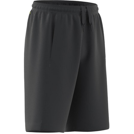 Kids Unisex Train Essentials Aeroready Shorts, Black, A701_ONE, large image number 10