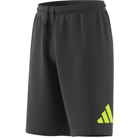 Kids Unisex Train Essentials Aeroready Shorts, Black, A701_ONE, large image number 12