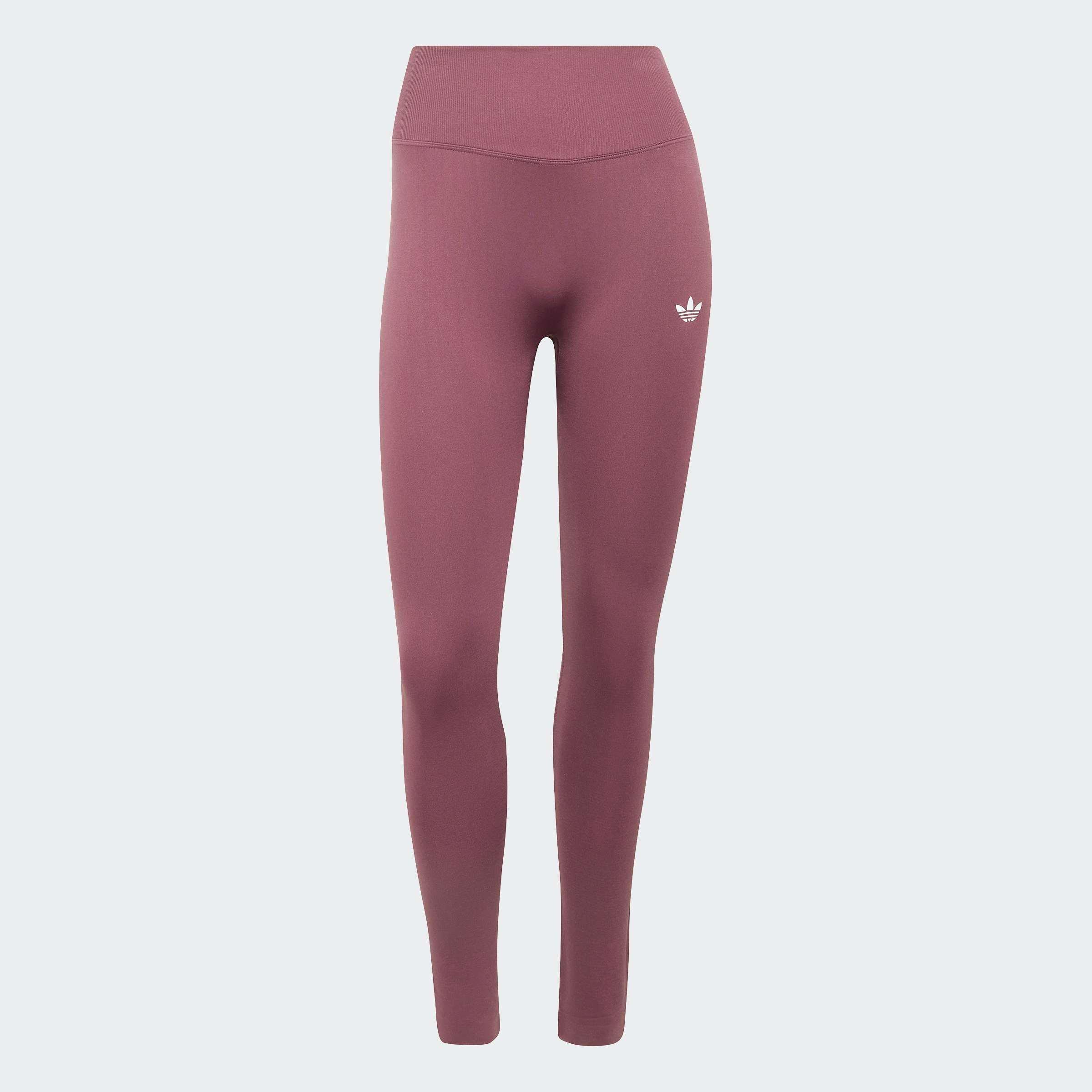 Essentials Seamless Leggings, Burgundy