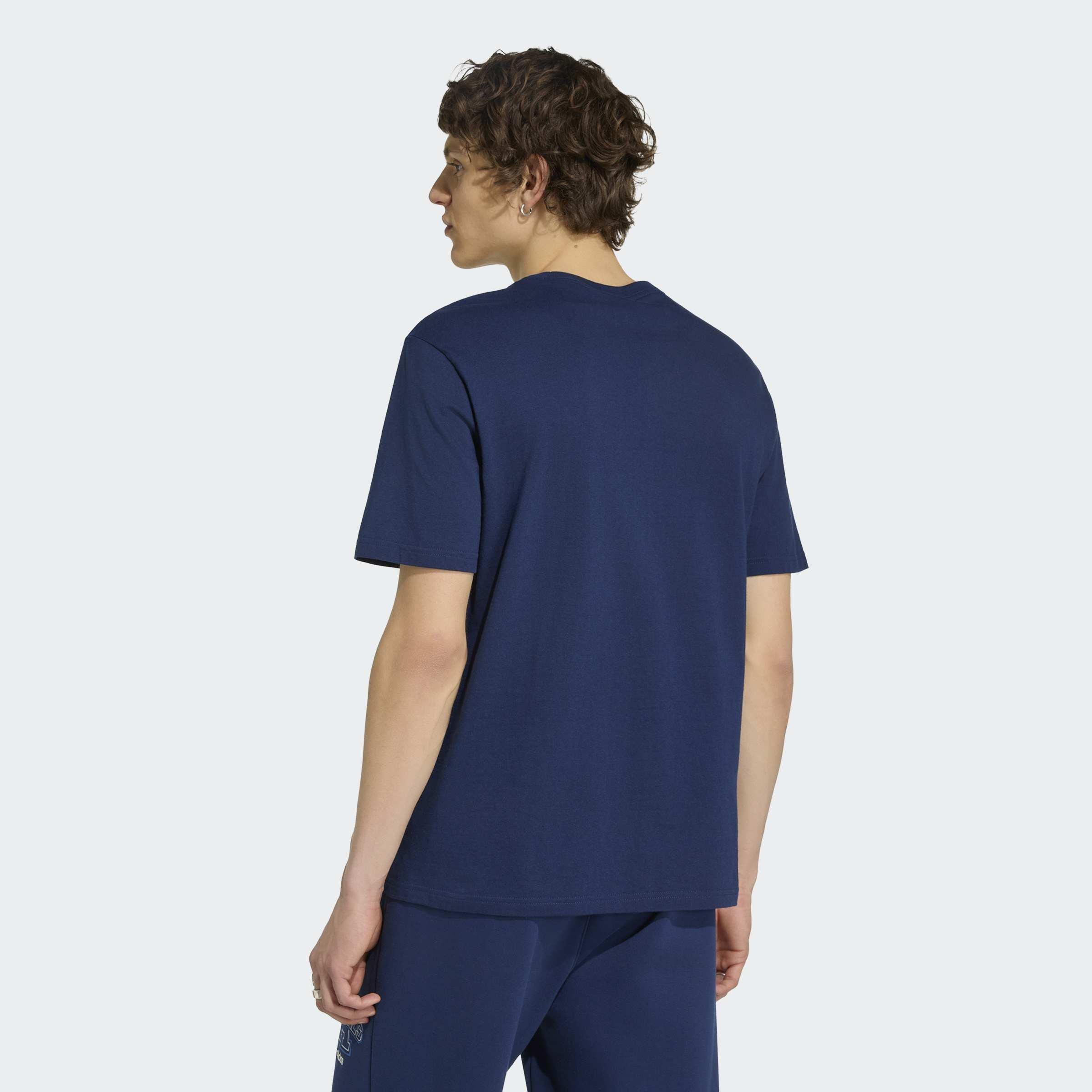 Bird Card T-Shirt, Blue