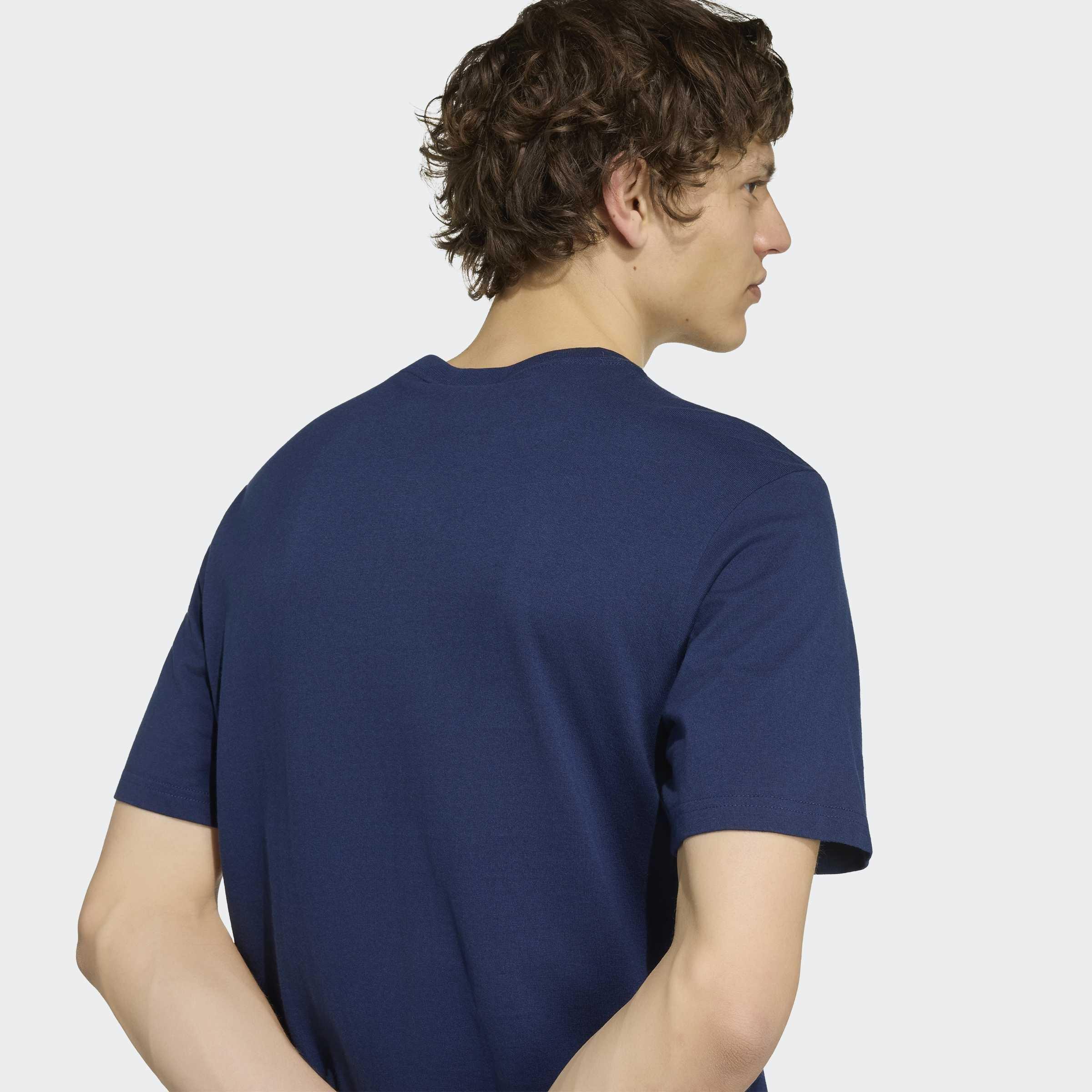 Bird Card T-Shirt, Blue, A701_ONE, large image number 2