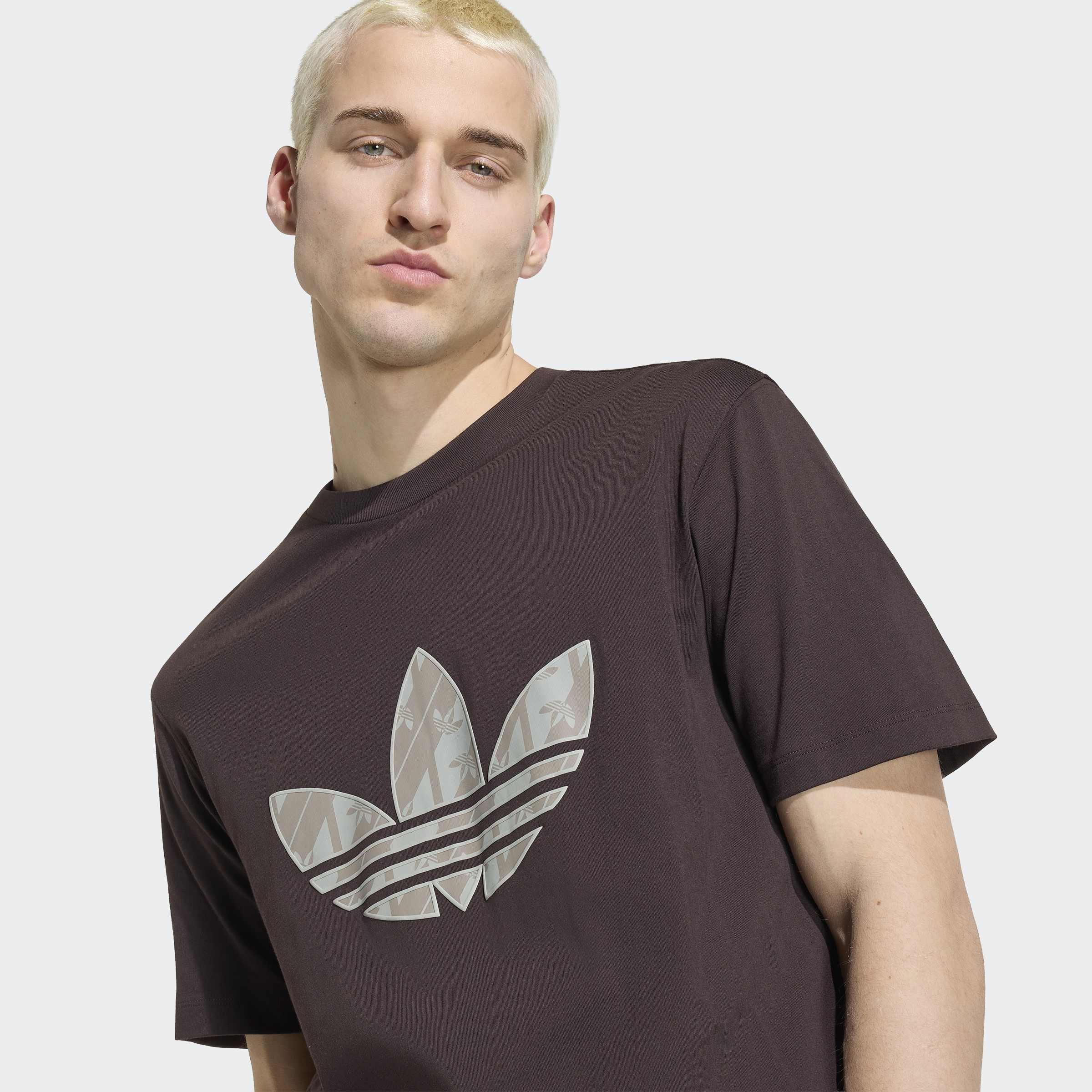 MONOGRAM T-Shirt, Brown, A701_ONE, large image number 2