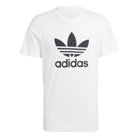Men Adicolor Classics Trefoil T-Shirt, White, A701_ONE, large image number 2