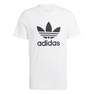 Men Adicolor Classics Trefoil T-Shirt, White, A701_ONE, thumbnail image number 4