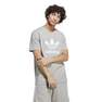 Adicolor Classics Trefoil T-Shirt medium grey heather Male Adult, A701_ONE, thumbnail image number 3