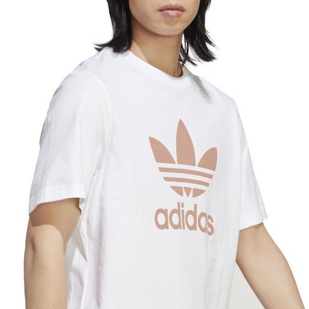Men Adicolor Classics Trefoil T-Shirt, White, A701_ONE, large image number 2