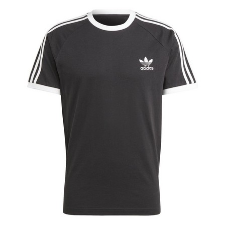 Men Adicolor Classics 3-Stripes T-Shirt, Black, A701_ONE, large image number 2
