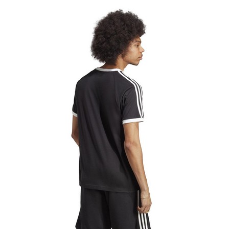 Men Adicolor Classics 3-Stripes T-Shirt, Black, A701_ONE, large image number 3