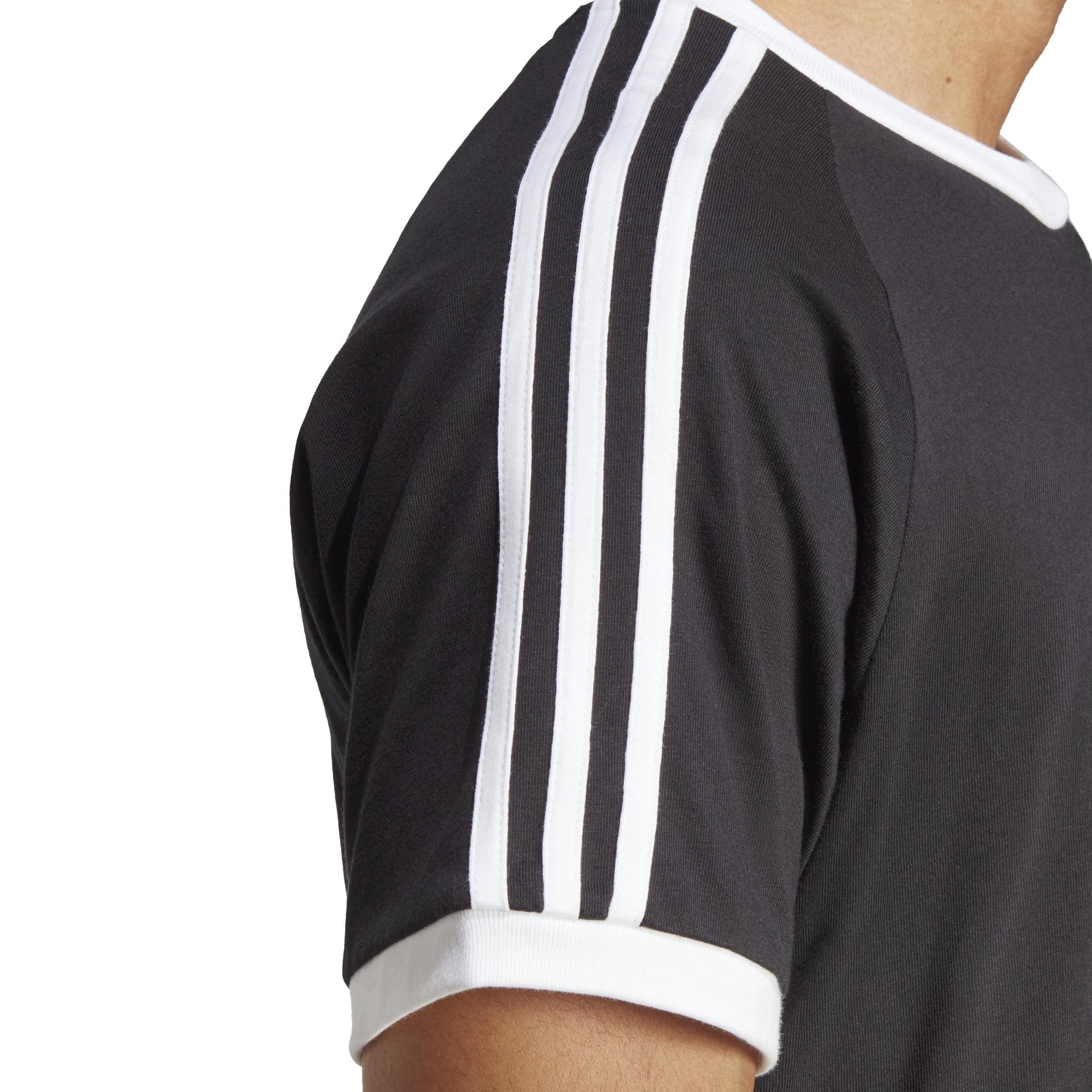 Men Adicolor Classics 3-Stripes T-Shirt, Black, A701_ONE, large image number 7