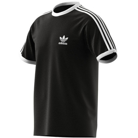 Men Adicolor Classics 3-Stripes T-Shirt, Black, A701_ONE, large image number 9