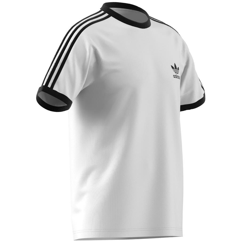 Men Adicolor Classics 3-Stripes T-Shirt, White, A701_ONE, large image number 4