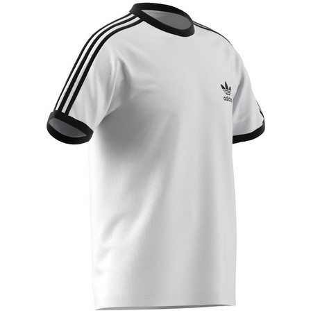 Men Adicolor Classics 3-Stripes T-Shirt, White, A701_ONE, large image number 10