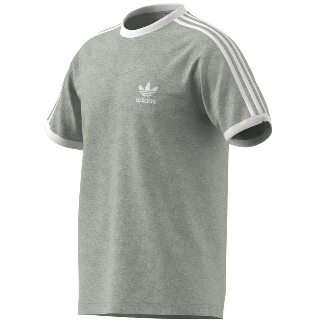 Men Adicolor Classics 3-Stripes T-Shirt, Grey, A701_ONE, large image number 7