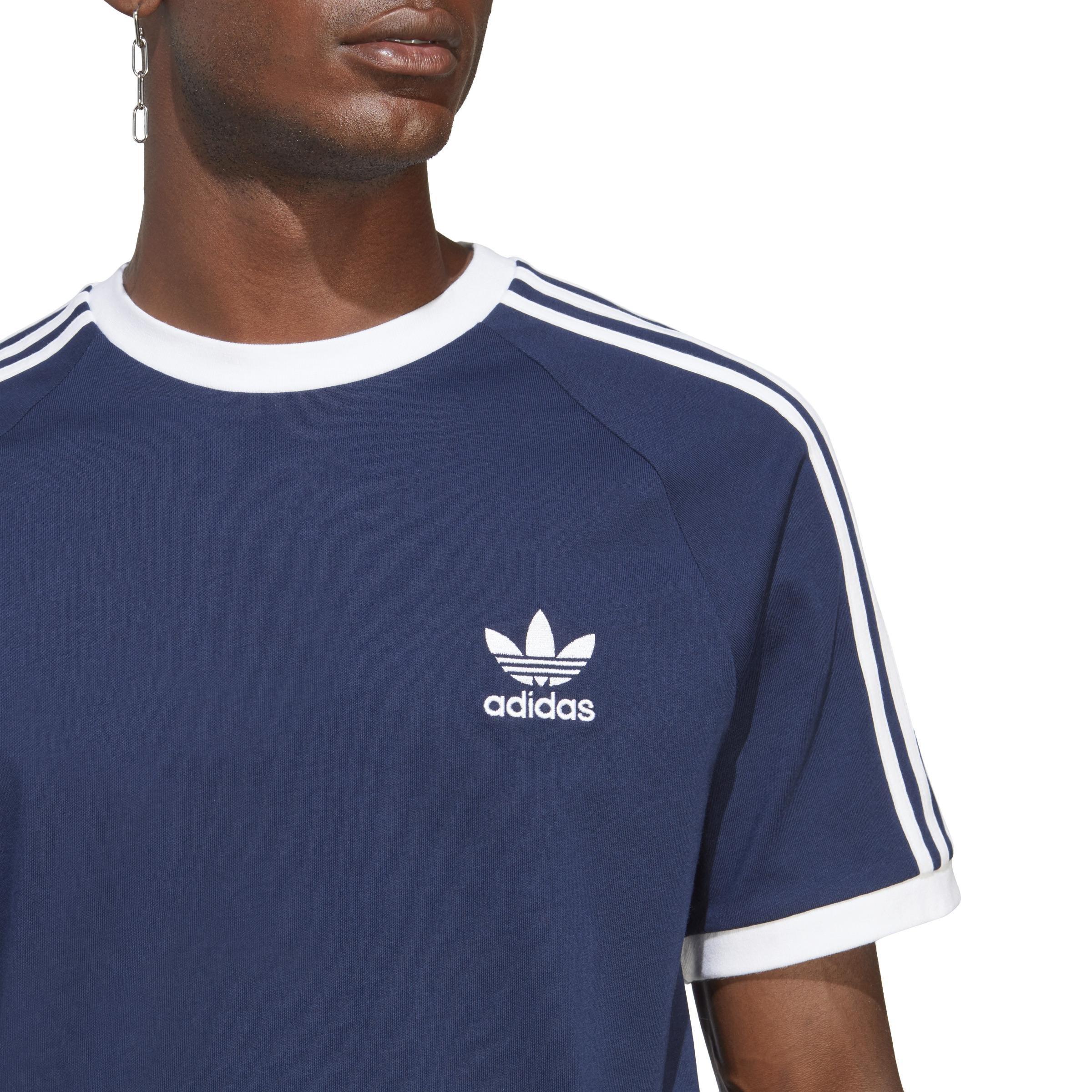 Adicolor Classics 3-Stripes T-Shirt, Blue, A701_ONE, large image number 3