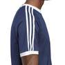 Men Adicolor Classics 3-Stripes T-Shirt, Navy, A701_ONE, thumbnail image number 4