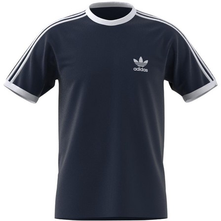 Men Adicolor Classics 3-Stripes T-Shirt, Navy, A701_ONE, large image number 11