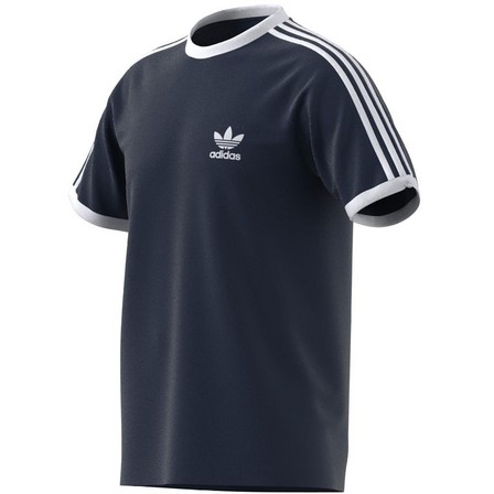 Men Adicolor Classics 3-Stripes T-Shirt, Navy, A701_ONE, large image number 12