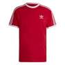 Men Adicolor Classics 3-Stripes T-Shirt, Red, A701_ONE, thumbnail image number 0
