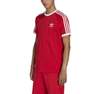 Men Adicolor Classics 3-Stripes T-Shirt, Red, A701_ONE, thumbnail image number 2