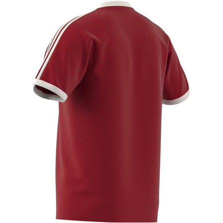Men Adicolor Classics 3-Stripes T-Shirt, Red, A701_ONE, large image number 10