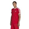 Men Adicolor Classics 3-Stripes T-Shirt, Red, A701_ONE, thumbnail image number 11