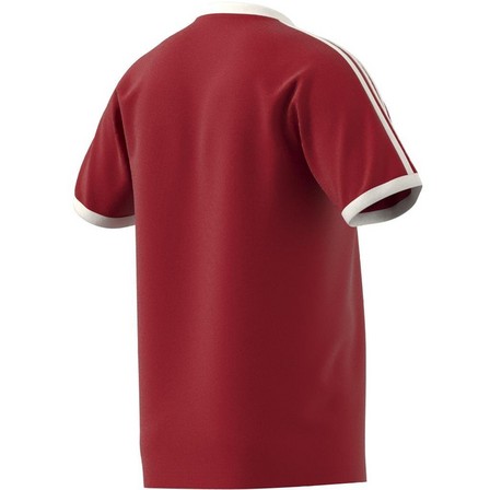 Men Adicolor Classics 3-Stripes T-Shirt, Red, A701_ONE, large image number 13