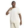 Men Trefoil Essentials T-Shirt , white, A701_ONE, thumbnail image number 0