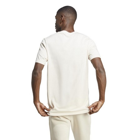Men Trefoil Essentials T-Shirt , white, A701_ONE, large image number 4
