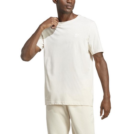 Men Trefoil Essentials T-Shirt , white, A701_ONE, large image number 5