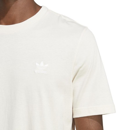Men Trefoil Essentials T-Shirt , white, A701_ONE, large image number 7
