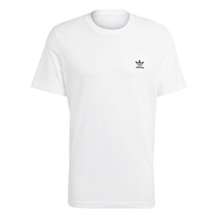 Men Trefoil Essentials T-Shirt, White, A701_ONE, large image number 4