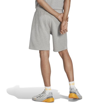 Men Trefoil Essentials Shorts, Grey, A701_ONE, large image number 2
