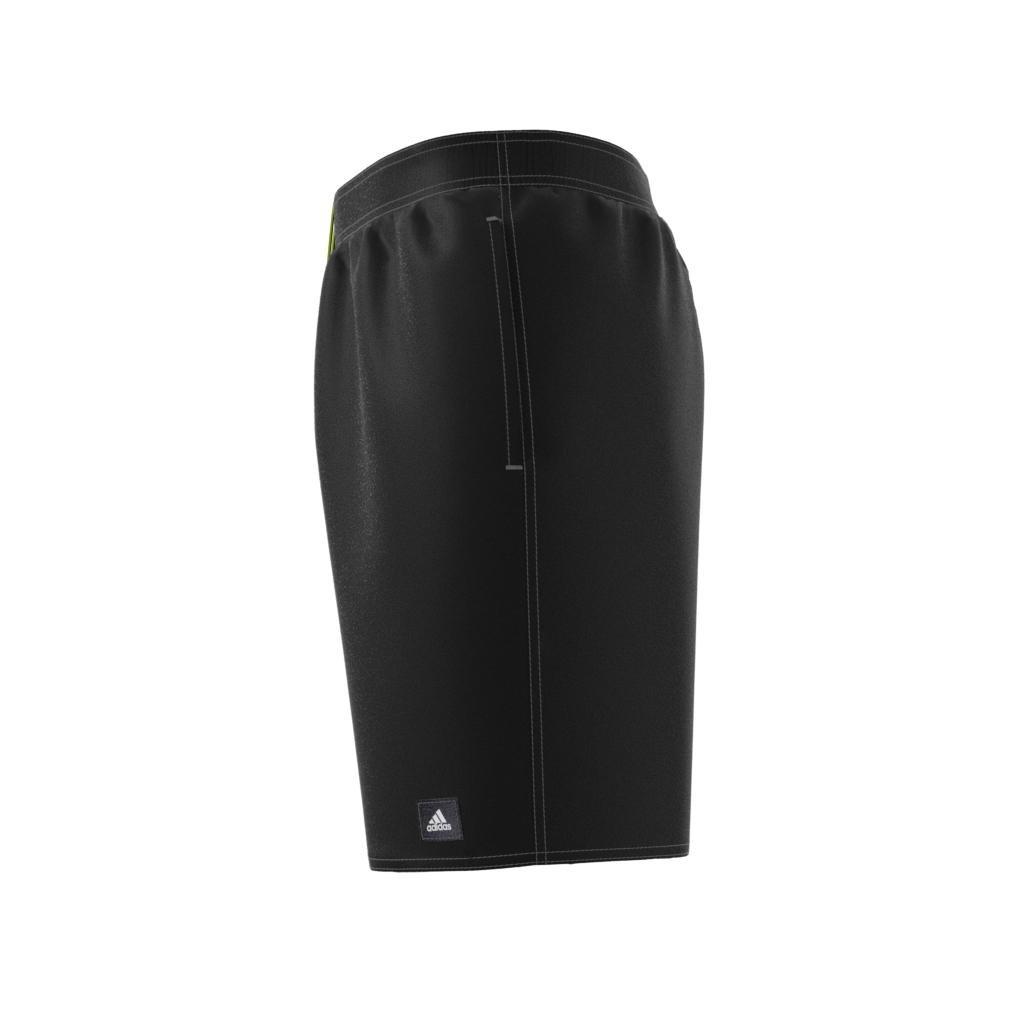 Solid Clx Classic-Length Swim Shorts, Black, A701_ONE, large image number 7