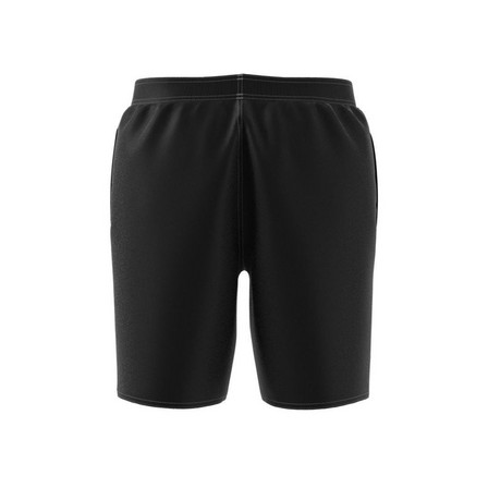 Men Solid Clx Classic-Length Swim Shorts, Black, A701_ONE, large image number 9